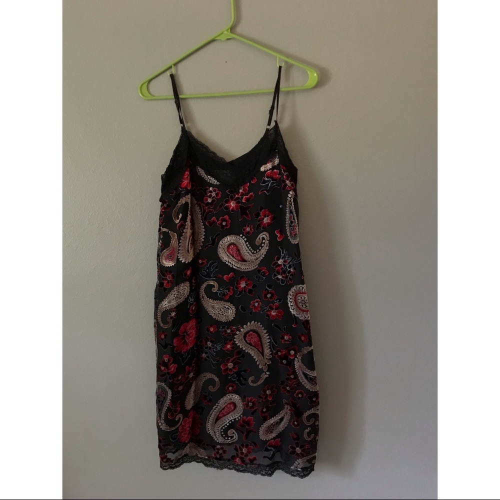 skies are blue slip dress